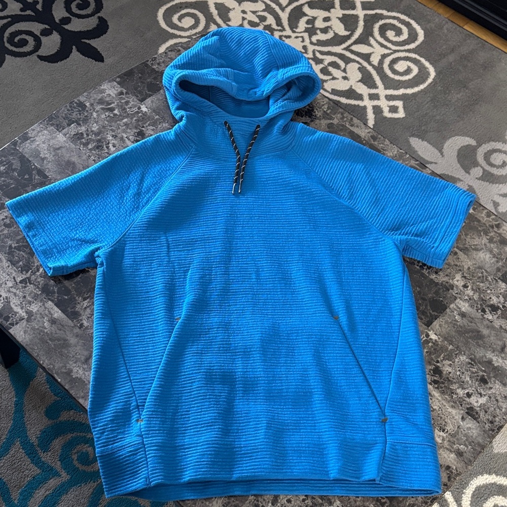 Old Navy Active Dynamic Fleece Hoodie in Blue